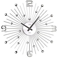 Dizajnové nástenné hodiny JVD HT074 49 cm