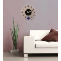Nástenné kyvadlové hodiny 8635 Nextime Milano Color 35cm