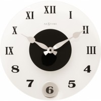 Nástenné kyvadlové hodiny 8635 Nextime Milano Color 35cm