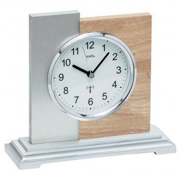 Stolové hodiny 5151 AMS, rádiom riadené 17cm