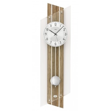 Kyvadlové nástenné hodiny 5302 AMS riadené rádiovým signálom 84cm Kyvadlové nástenné hodiny 5302 AMS riadené rádiovým signálom 84cm