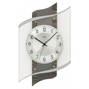 Dizajnové nástenné hodiny 5519 AMS 48cm
