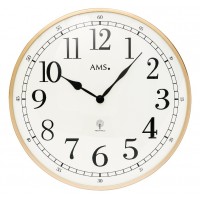 Nástenné hodiny 5607 AMS riadené rádiovým signálom 40cm