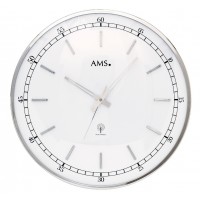 Dizajnové nástenné hodiny 5608 AMS riadené rádiovým signálom 40cm