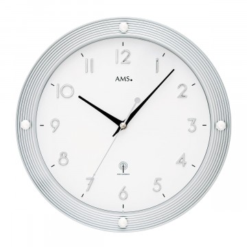 Nástenné hodiny 5500 AMS riadené rádiovým signálom 28cm