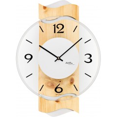 Designové nástenné hodiny AMS 9623, 39 cm