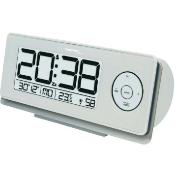 DCF budík s podsvietením Techno Line, WT / 498, 19cm DCF budík s podsvietením Techno Line, WT / 498, 19cm