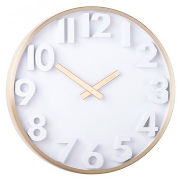 Designové kovové hodiny JVD -Architect- HC03.3, 30cm