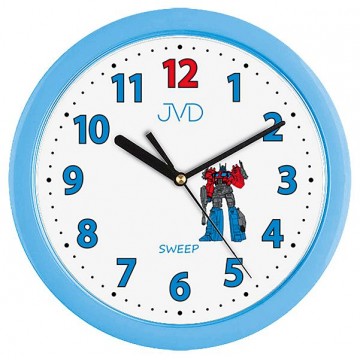 Detské nástenné hodiny JVD h12.6 25cm