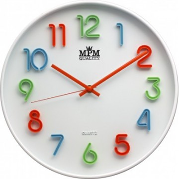 Detské nástenné hodiny MPM, 3460, 30cm