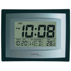 Digitálne nástenné hodiny Techno Line WS 8004 22cm