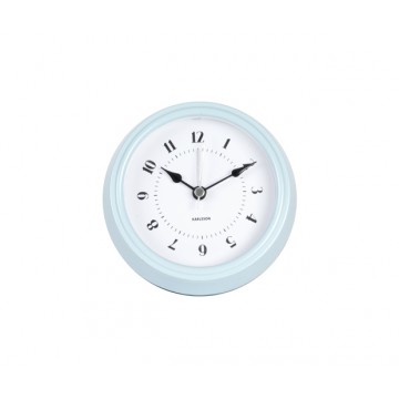 Dizajnový budík Fifties KA5625BL Karlsson 12cm