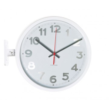 Dizajnové nástenné hodiny 5503WH Karlsson 31cm Dizajnové nástenné hodiny 5503WH Karlsson 31cm