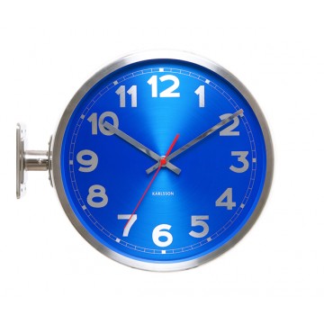 Dizajnové nástenné hodiny 5503BL Karlsson 31cm