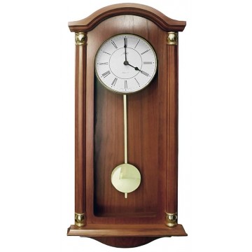 Drevené nástenné hodiny ASSO A19/346/4, 59cm