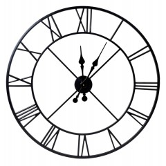 Nástenné hodiny Italy 80 cm, čierne Nástenné hodiny Italy 80 cm, čierne