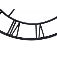 Nástenné hodiny Italy 80 cm, čierne Nástenné hodiny Italy 80 cm, čierne