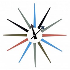 Nástenné hodiny Pugio 52 cm, farebné Nástenné hodiny Pugio 52 cm, farebné