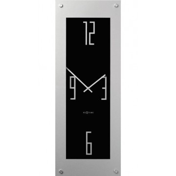Hodiny Nextime STEEL LONG BLACK 30x80cm Hodiny Nextime STEEL LONG BLACK 30x80cm