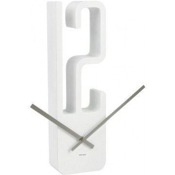 Hodiny na stenu 5318WH Karlsson 39cm Hodiny na stenu 5318WH Karlsson 39cm