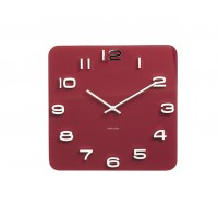 Hodiny na stenu Karlsson KA5641RD, 35cm Hodiny na stenu Karlsson KA5641RD, 35cm