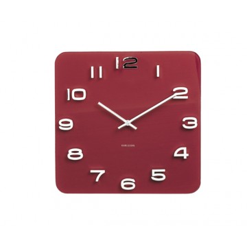 Hodiny na stenu Karlsson KA5641RD, 35cm Hodiny na stenu Karlsson KA5641RD, 35cm