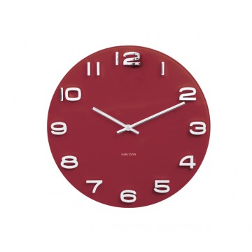 Hodiny na stenu Karlsson KA5640RD, 35cm