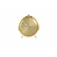 Dizajnový budík KA5599GD Karlsson 9cm