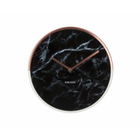 Nástenné hodiny KA5605BK, Karlsson, Marble Delight, 30cm