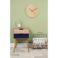 Nástenné hodiny KA5619wd, Karlsson Wood medium light, 40cm