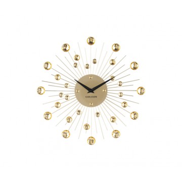 Designové nástenné hodiny 4860GD Karlsson 30cm