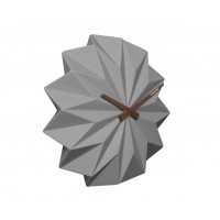 Nástenné hodiny KA5531GY Karlsson, Origami, 27cm
