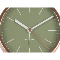Dizajnový budík 5536GR Karlsson 10cm