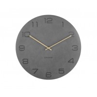 Nástenne hodiny Karlsson KA5667GY Vigorous 40cm