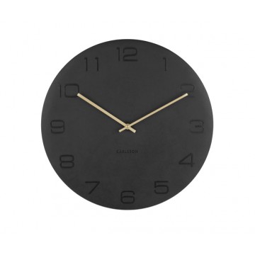 Nástenné hodiny Karlsson KA5667BK Vigorous 40cm Nástenné hodiny Karlsson KA5667BK Vigorous 40cm