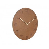 Nástenné hodiny Karlsson KA5667BR Vigorous 40cm