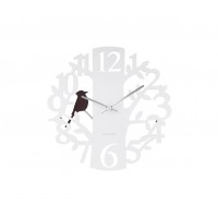Kyvadlové nástenné hodiny Woodpecker 5690WH Karlsson 40cm Kyvadlové nástenné hodiny Woodpecker 5690WH Karlsson 40cm
