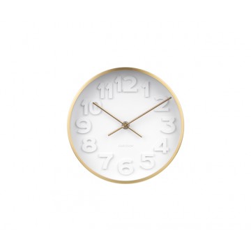 Dizajnové nástenné hodiny 5692GD Karlsson 22cm