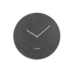 Bridlicové nástenné hodiny KA5714BK Karlsson 40cm
