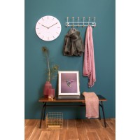 Nástenné hodiny Karlsson Charm KA5716WH (45 cm) - bielo-zlaté Nástenné hodiny Karlsson Charm KA5716WH (45 cm) - bielo-zlaté