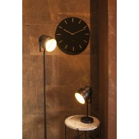 Nástenné hodiny Karlsson Charm KA5716BK (45 cm) - čierno-zlaté Nástenné hodiny Karlsson Charm KA5716BK (45 cm) - čierno-zlaté