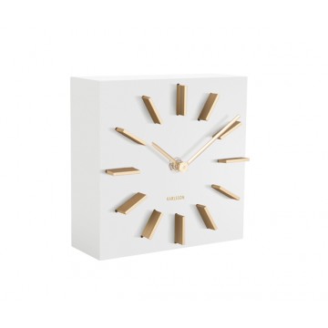 Dizajnové stolové a nástenné hodiny 5781WH Karlsson 15cm Dizajnové stolové a nástenné hodiny 5781WH Karlsson 15cm