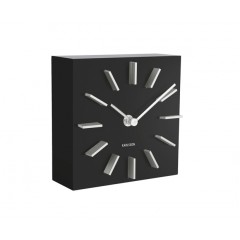 Dizajnové stolové a nástenné hodiny 5781BK Karlsson 15cm