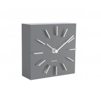 Dizajnové stolové a nástenné hodiny 5781GY Karlsson 15cm Dizajnové stolové a nástenné hodiny 5781GY Karlsson 15cm