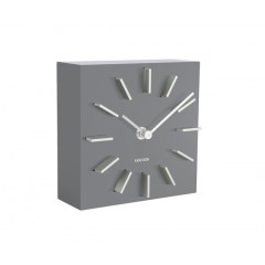 Dizajnové stolové a nástenné hodiny 5781GY Karlsson 15cm