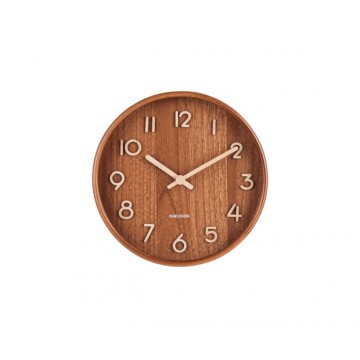 Nástenné hodiny Karlsson 5808DW (22 cm) - drevené Nástenné hodiny Karlsson 5808DW (22 cm) - drevené