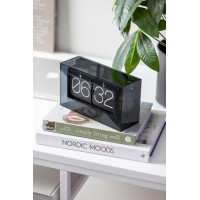 Stolové hodiny Boxed Flip, KA5976BK