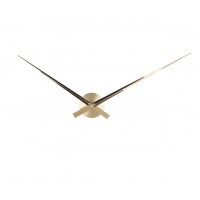 Moderné nástenné hodiny Karlsson 5516GD Little Big, zlaté 90 cm Moderné nástenné hodiny Karlsson 5516GD Little Big, zlaté 90 cm