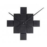 Nástenné hodiny Karlsson KA5698BK Diy Cubic Black Nástenné hodiny Karlsson KA5698BK Diy Cubic Black
