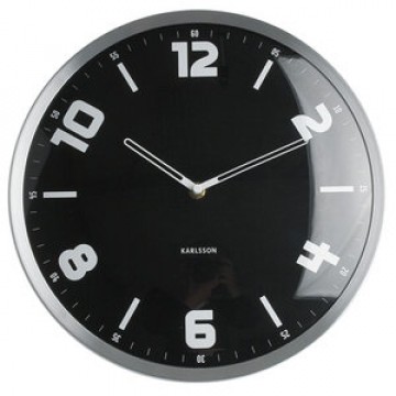 Karlsson hodiny KA5259BK Studio 30cm Karlsson hodiny KA5259BK Studio 30cm